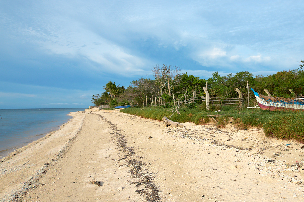 Natural beach of approx. 35 m